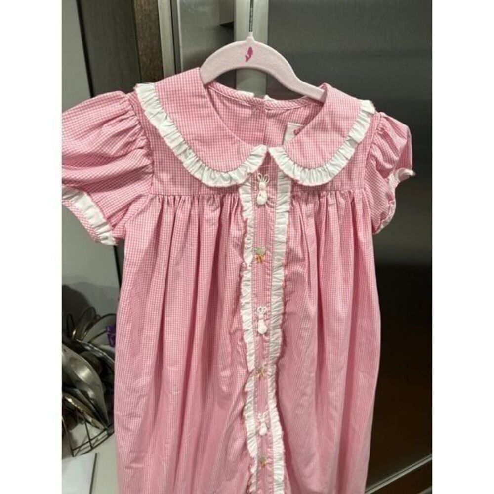 shrimp and grits smocked‎ Easter pink dress size 5